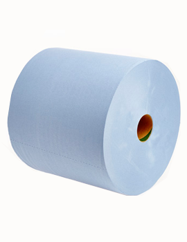 Wiping Roll 2 Ply 1000 Sheets Blue 1 x 2